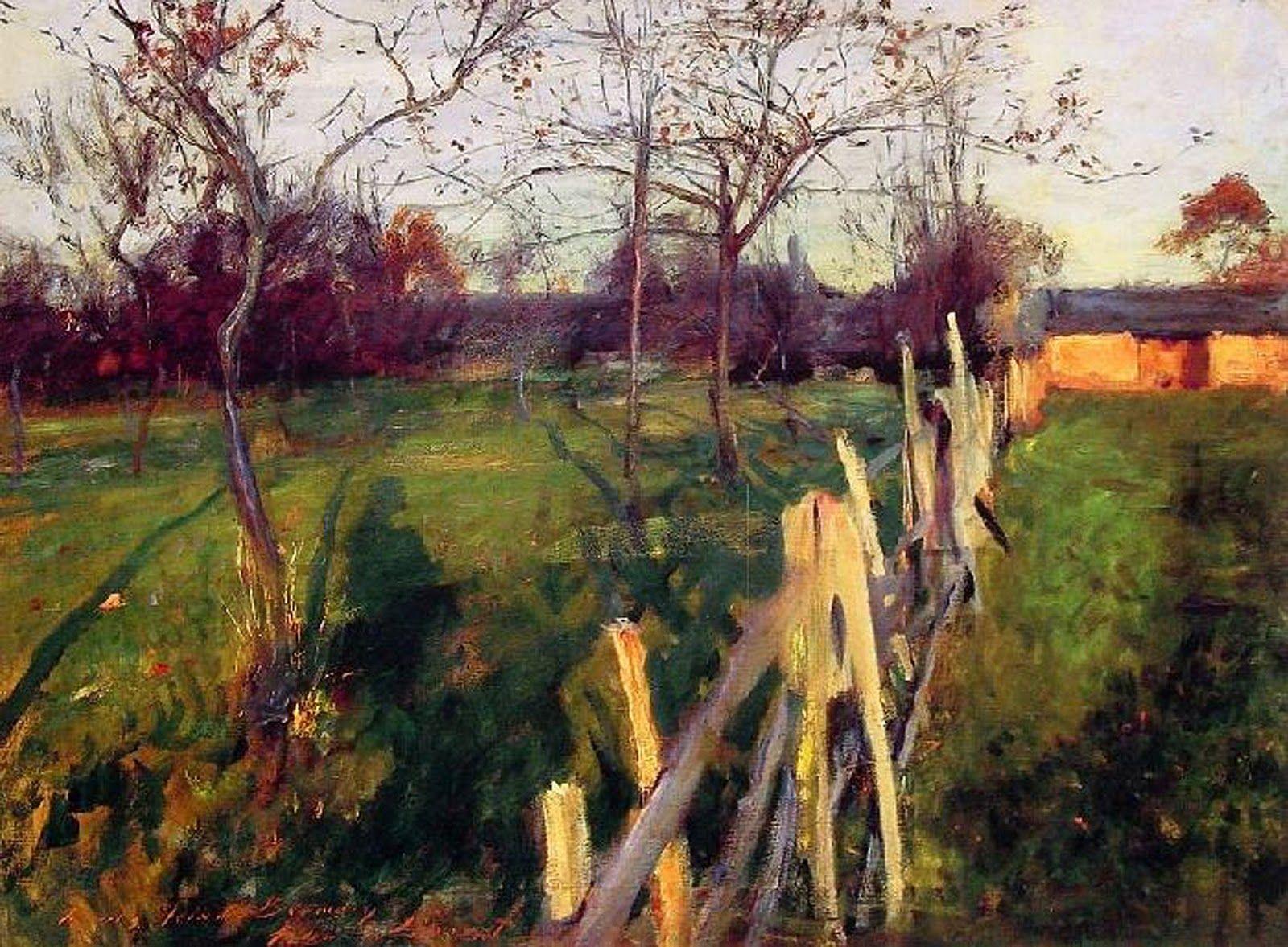 1600x1177 John Singer Sargent, Home Fields, 1885. Sargent art, John