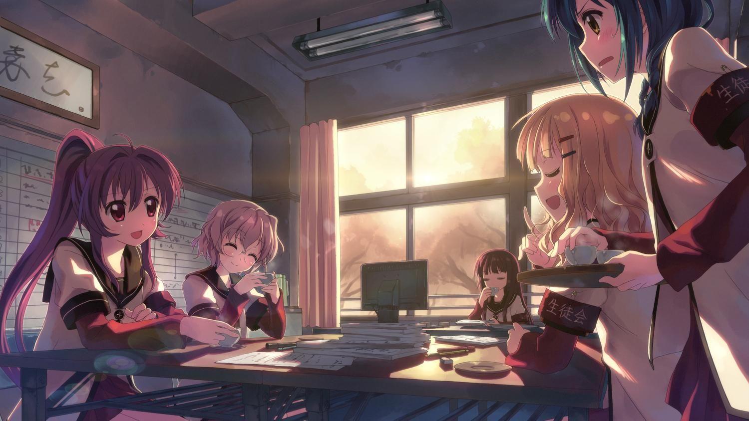 1500x844 Free download Yuru Yuri Wallpaper HD Download 1500x844