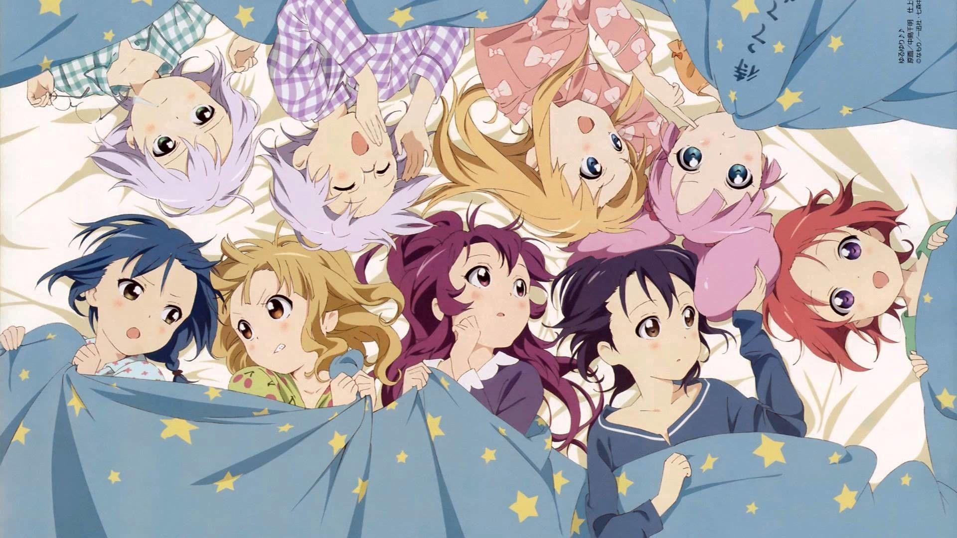 1920x1080 Yuru Yuri Wallpaper