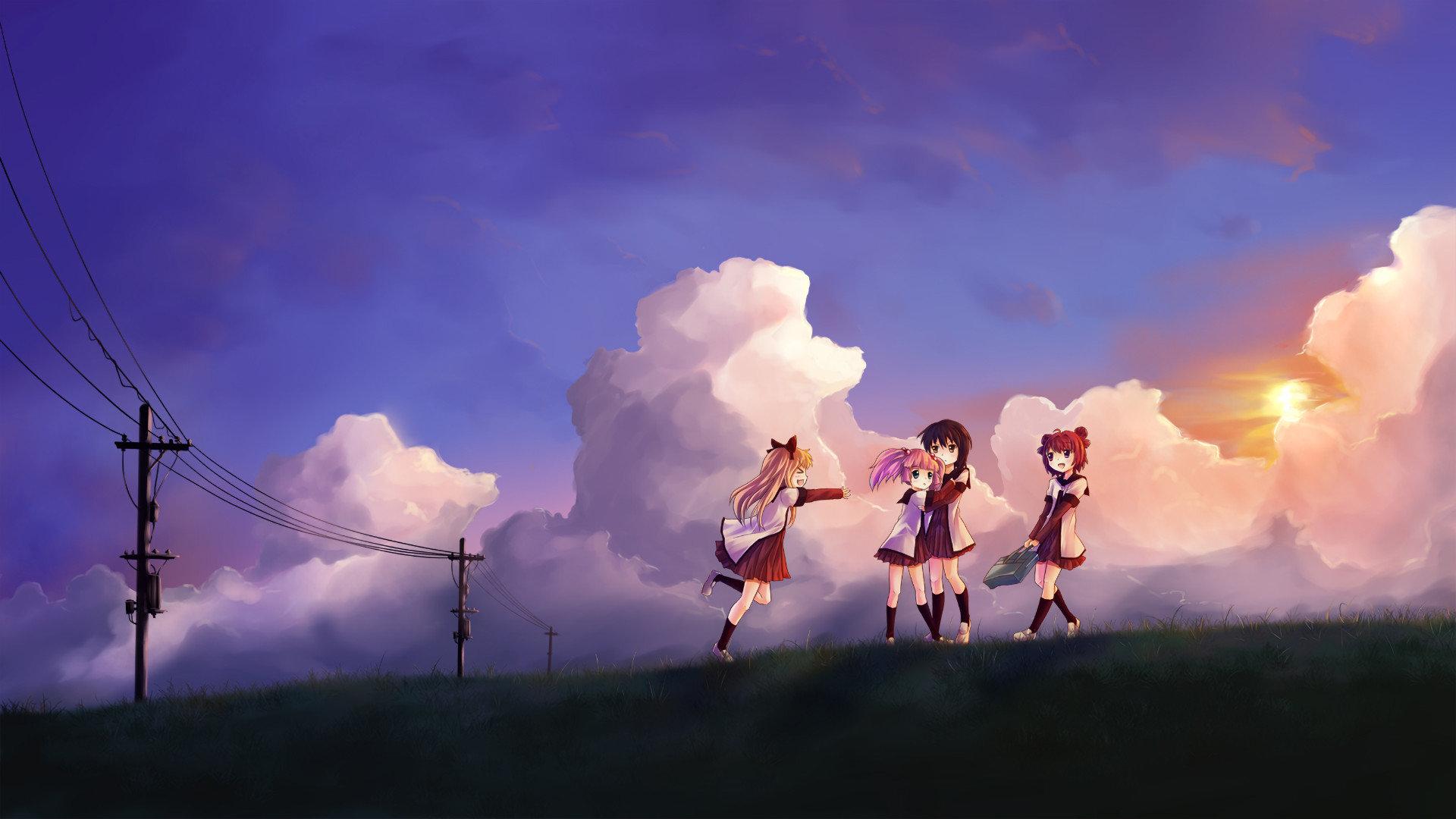 1920x1080 Best Yuru Yuri wallpaper for High Resolution full