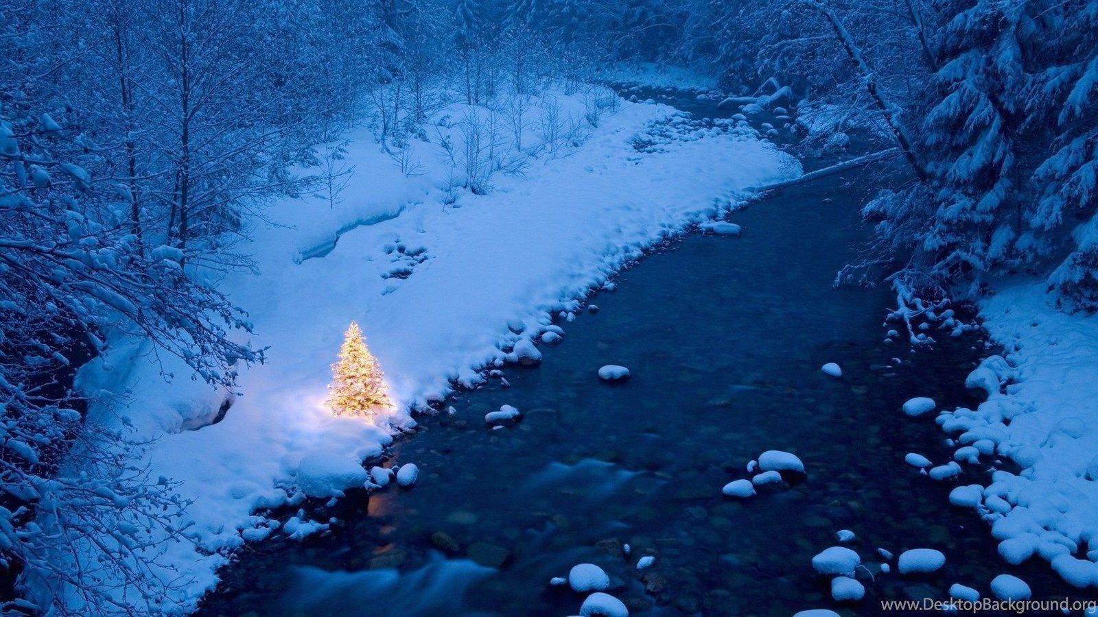 1600x900 Christmas Winter Wallpaper