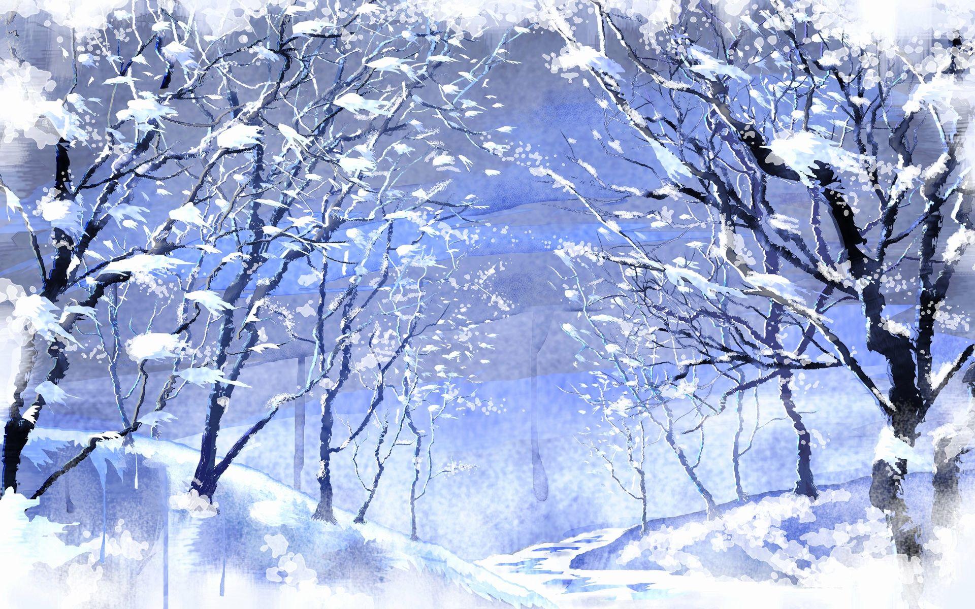 1920x1200 Scenes Wallpaper New Christmas Winter Scenes Wallpaper