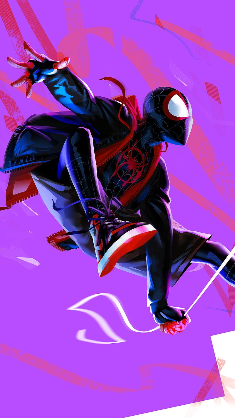 800x1422 Spider Verse Artwork Samsung Galaxy S6