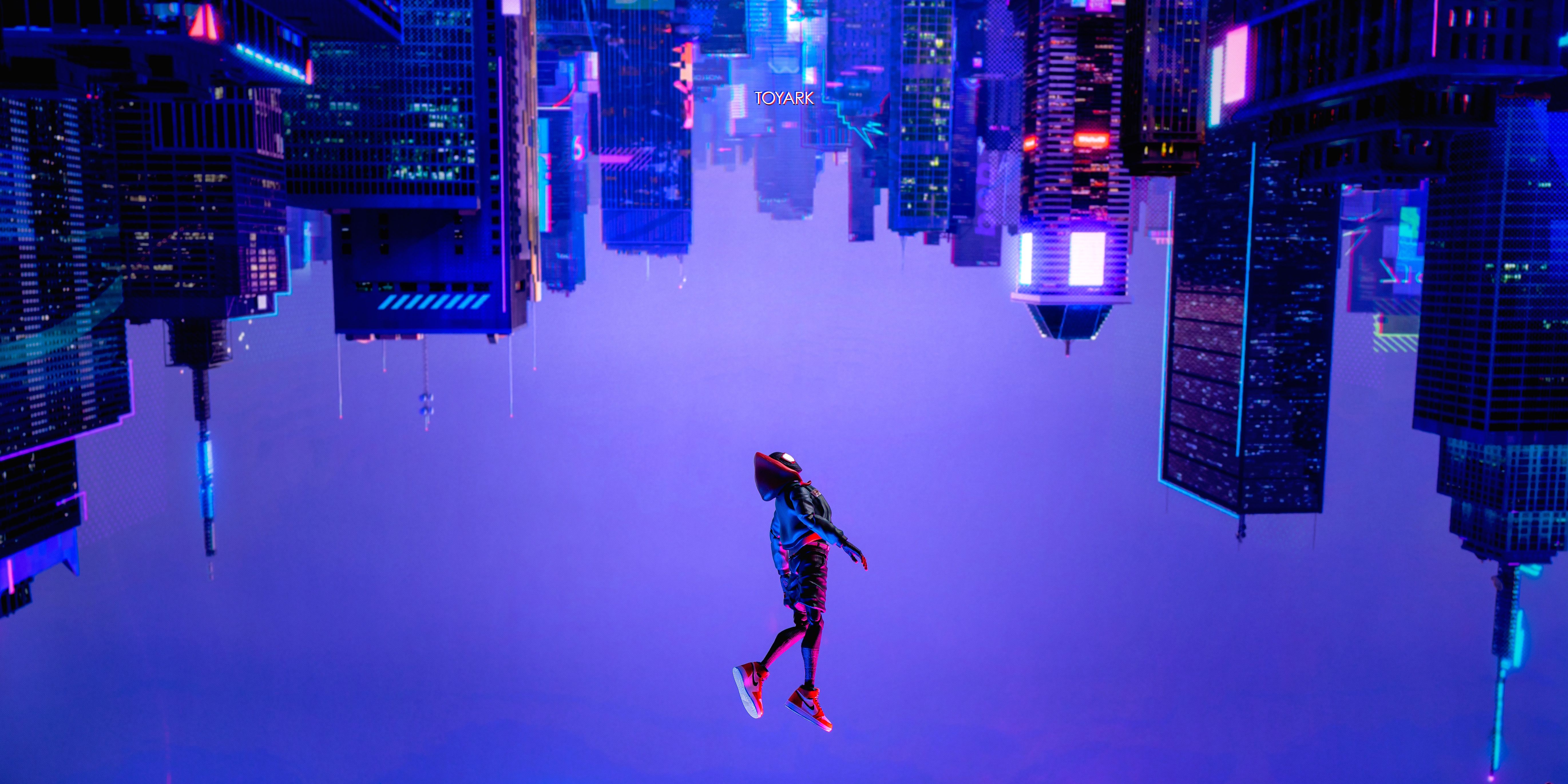 5481x2741 Wallpaper spiderman into 2024