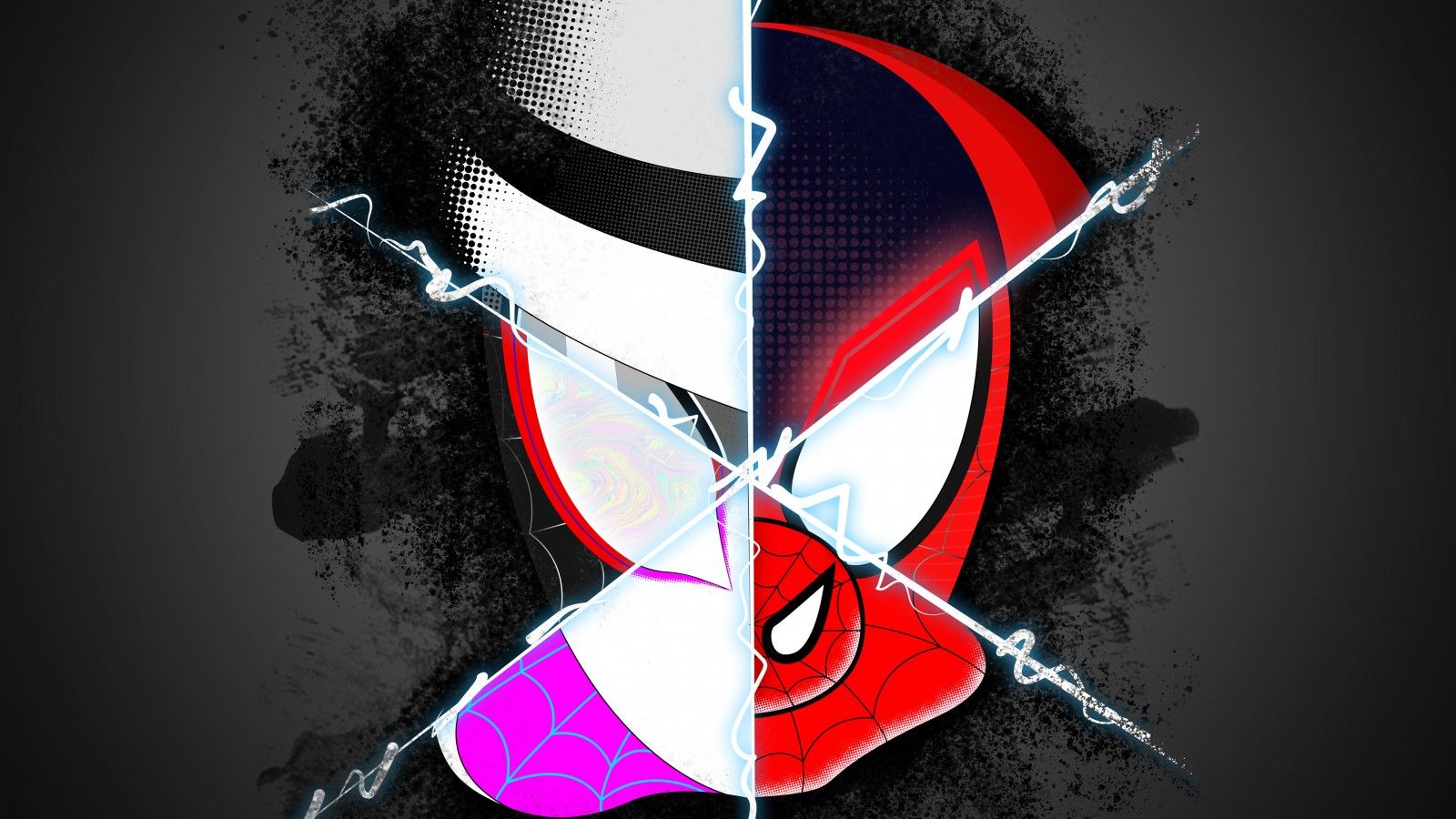 1600x900 Spider Man Into The Spider Verse 4K