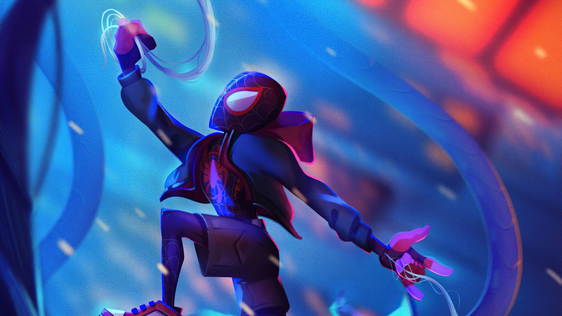 1920x1080 Spider Verse 4K 1080P Laptop