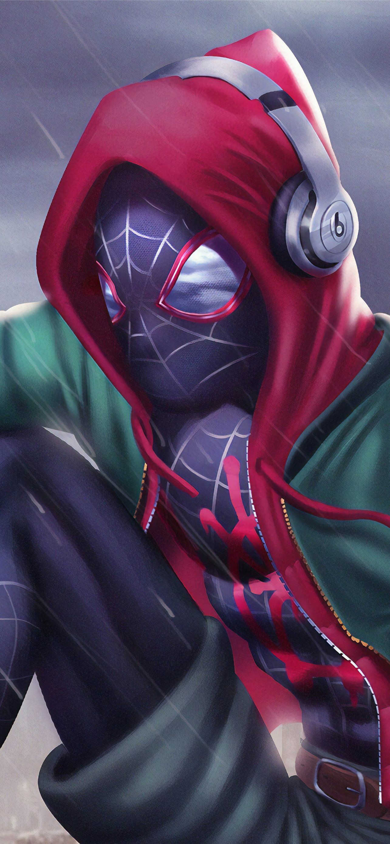 1284x2778 spider verse iPhone Wallpaper