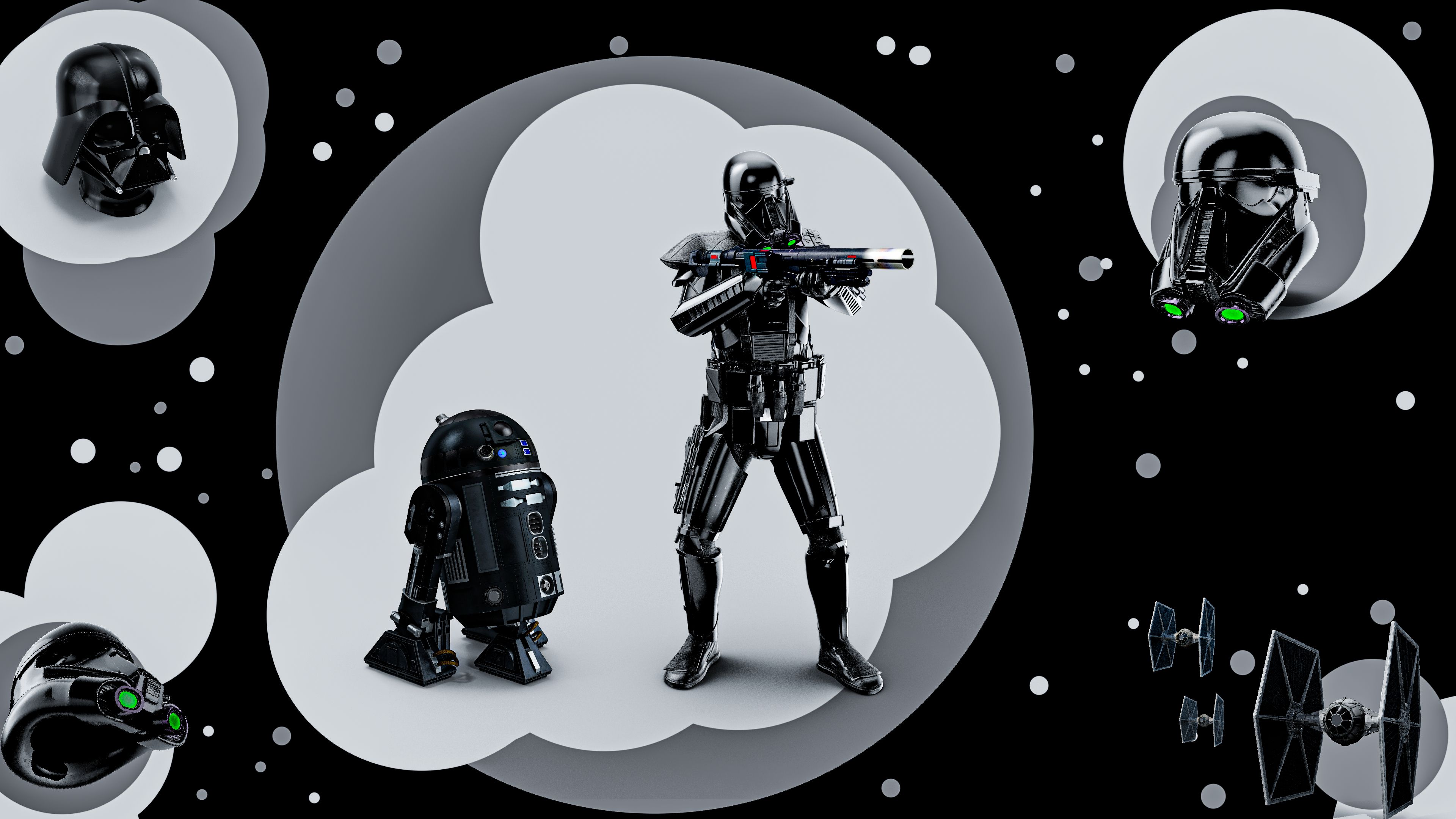 3840x2160 Star Wars DARK FORCES Cool Wallpaper