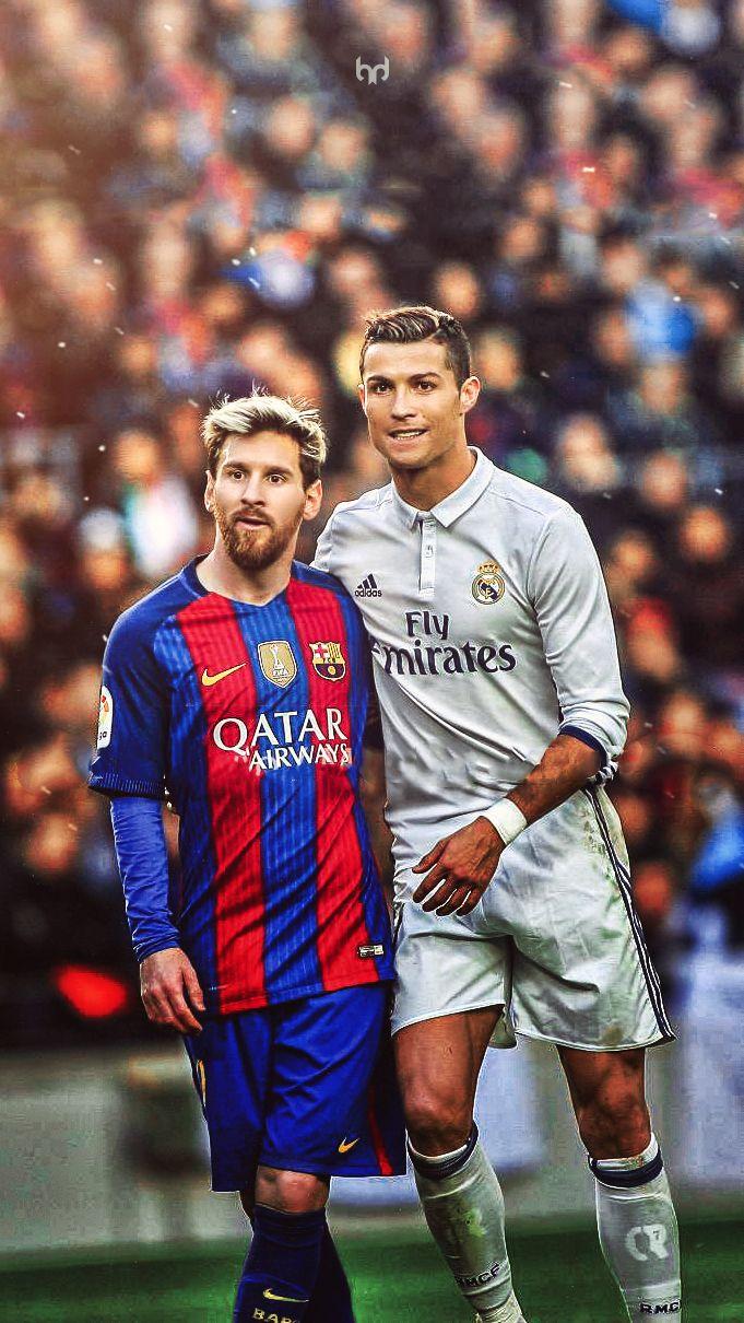 681x1210 Messi Vs Ronaldo Wallpaper