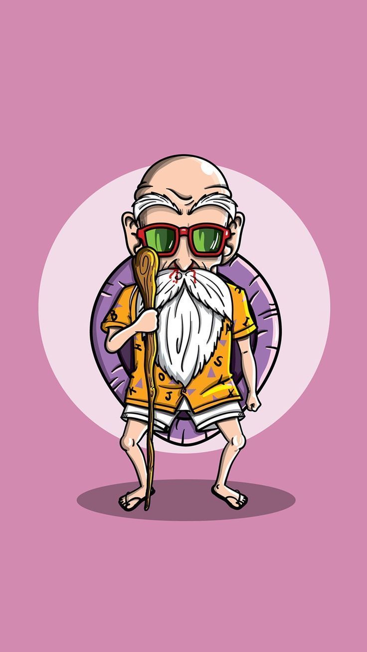 736x1308 HD wallpaper: Master Roshi, Dragon Ball