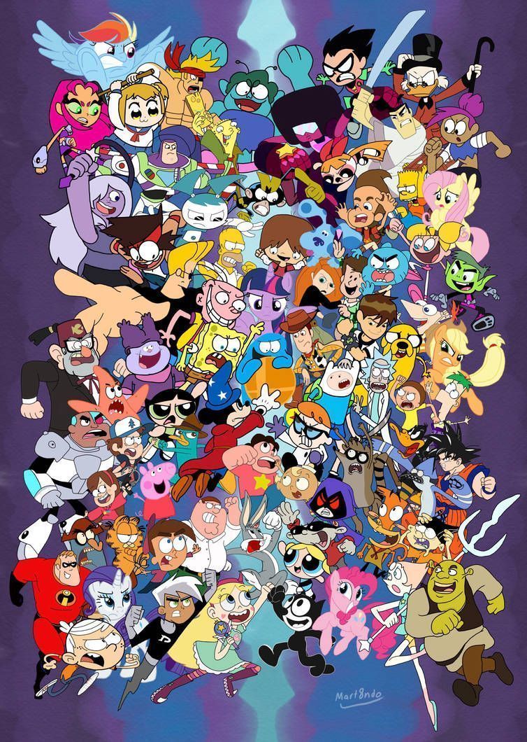 754x1060 Adult Cartoon Wallpaper
