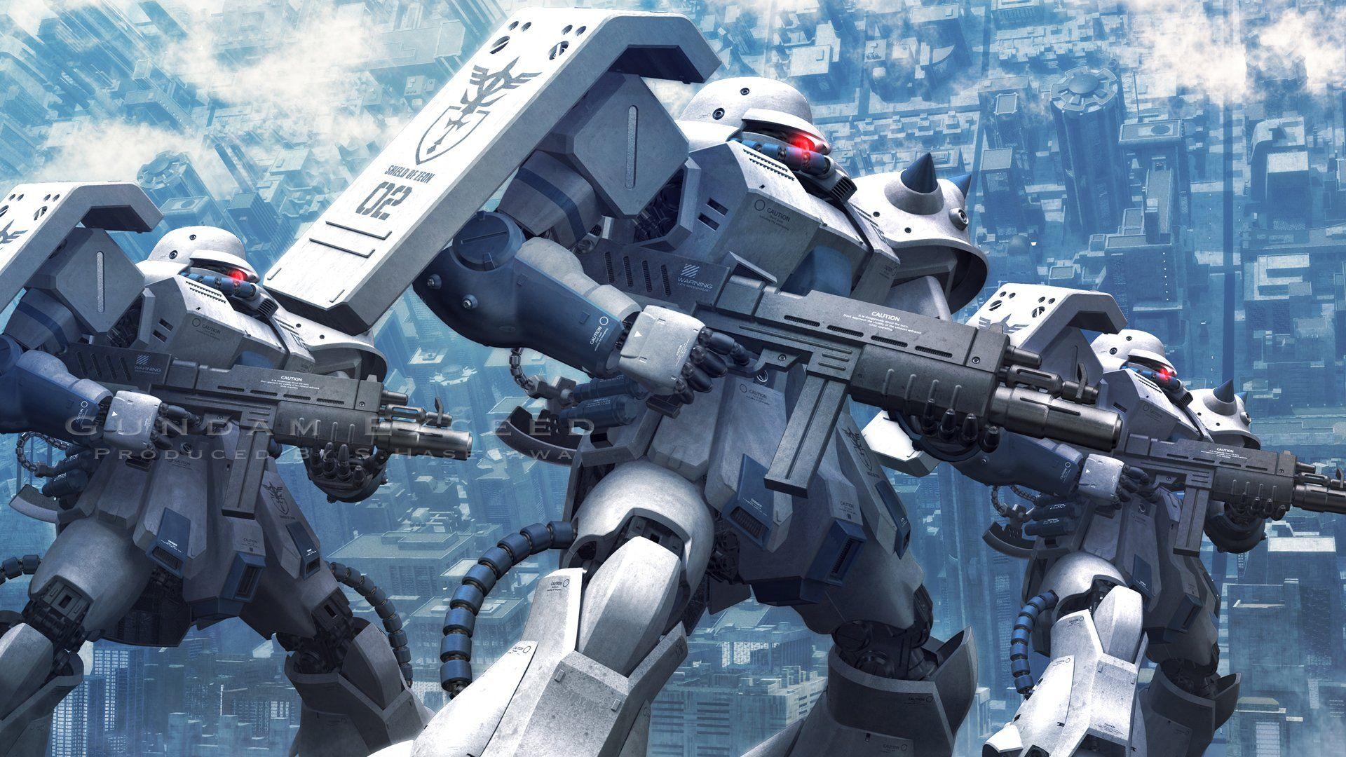 1920x1080 Gundam Thunderbolt HD Wallpaper