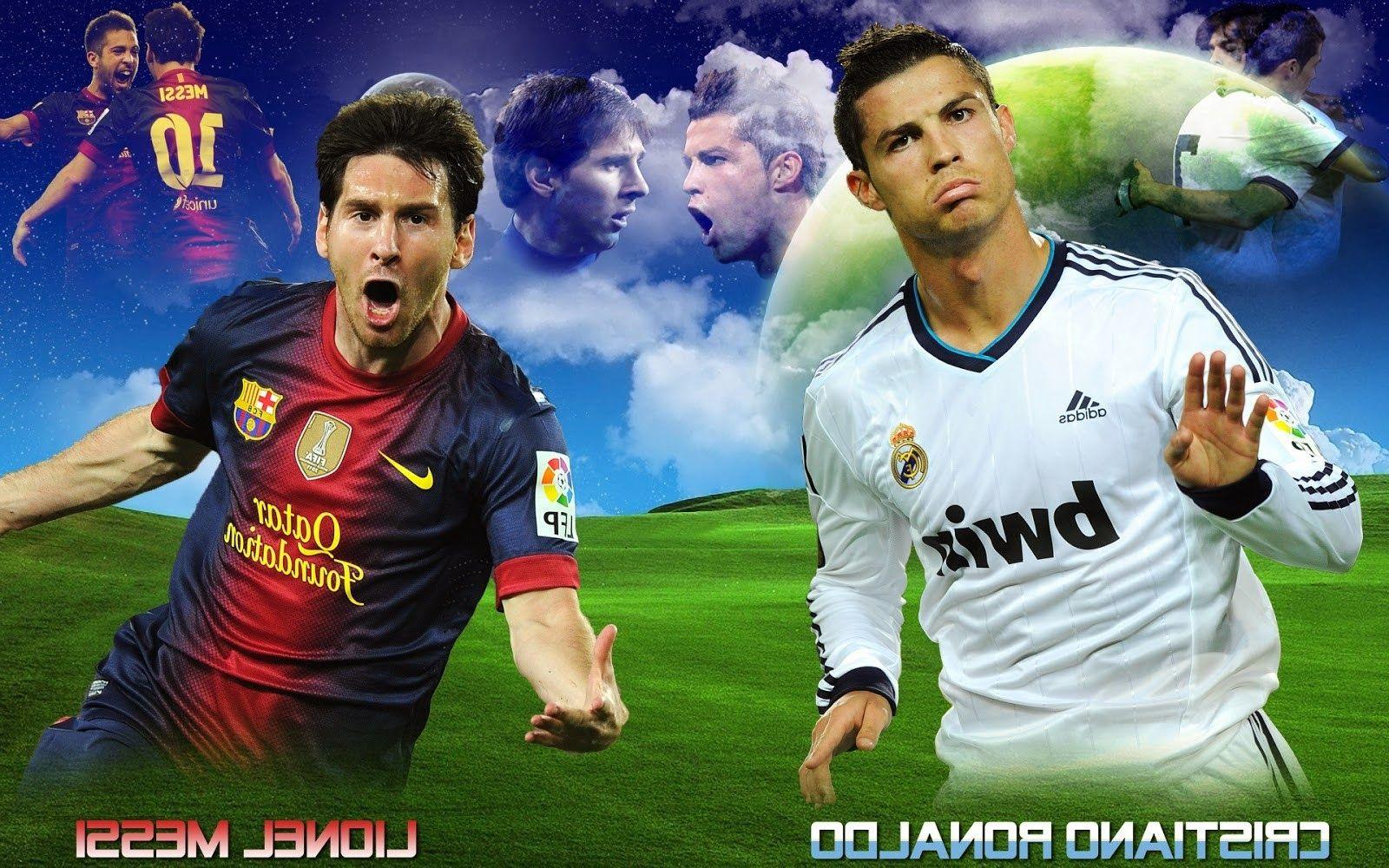 1600x1000 Messi and Ronaldo Wallpaper 2014