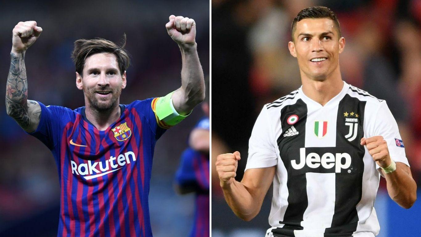 1366x768 Messi vs. Ronaldo