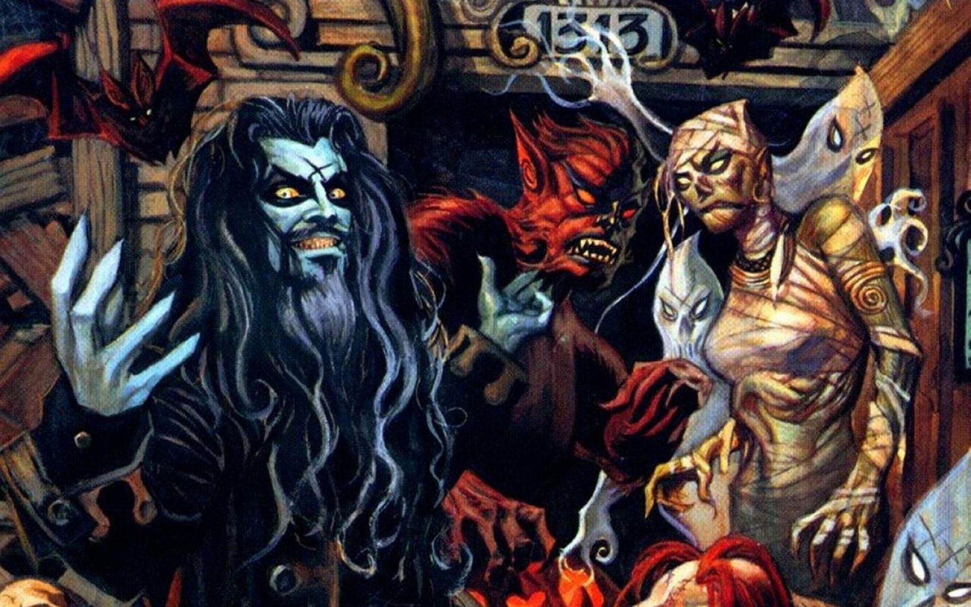 1920x1200 Zombie Art Wallpaper