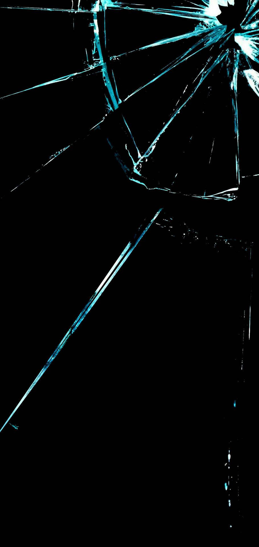 909x1920 Download free Broken Screen Edge