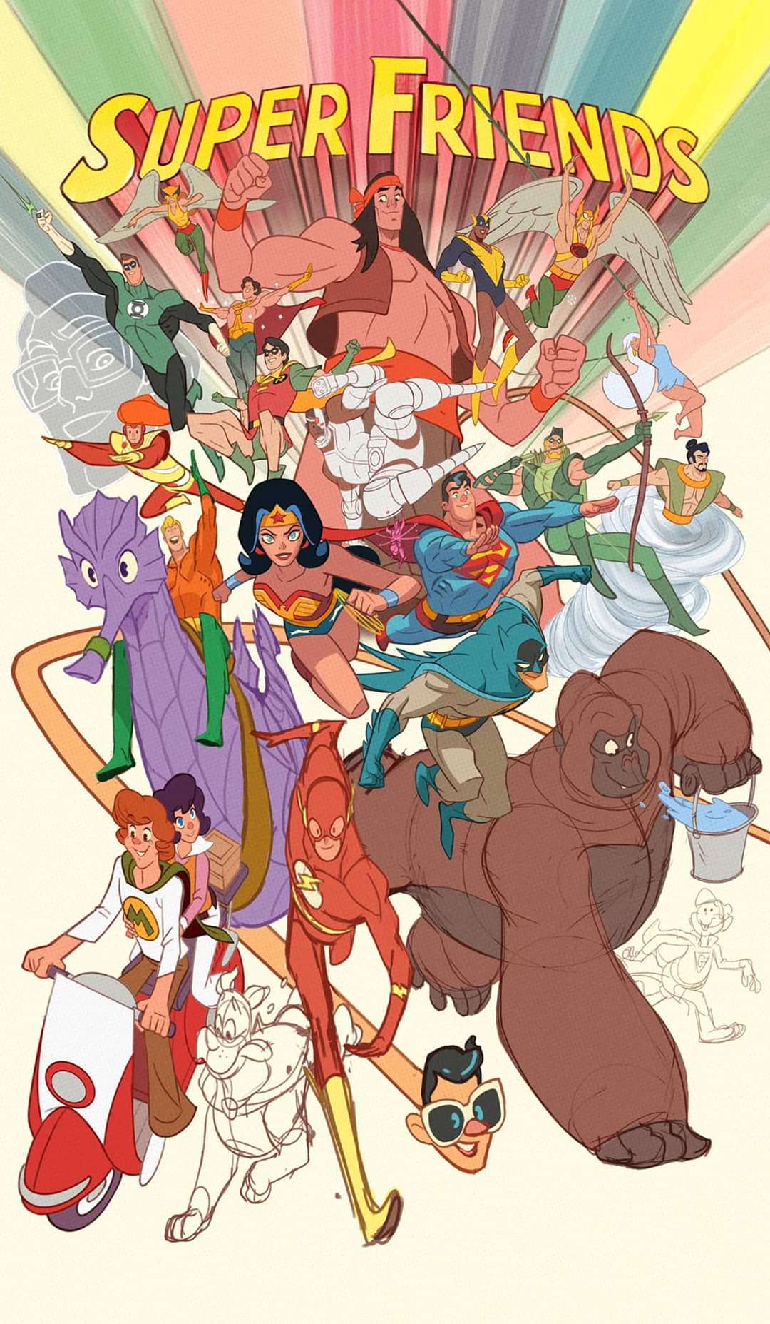 1080x1855 Artwork Super Friends