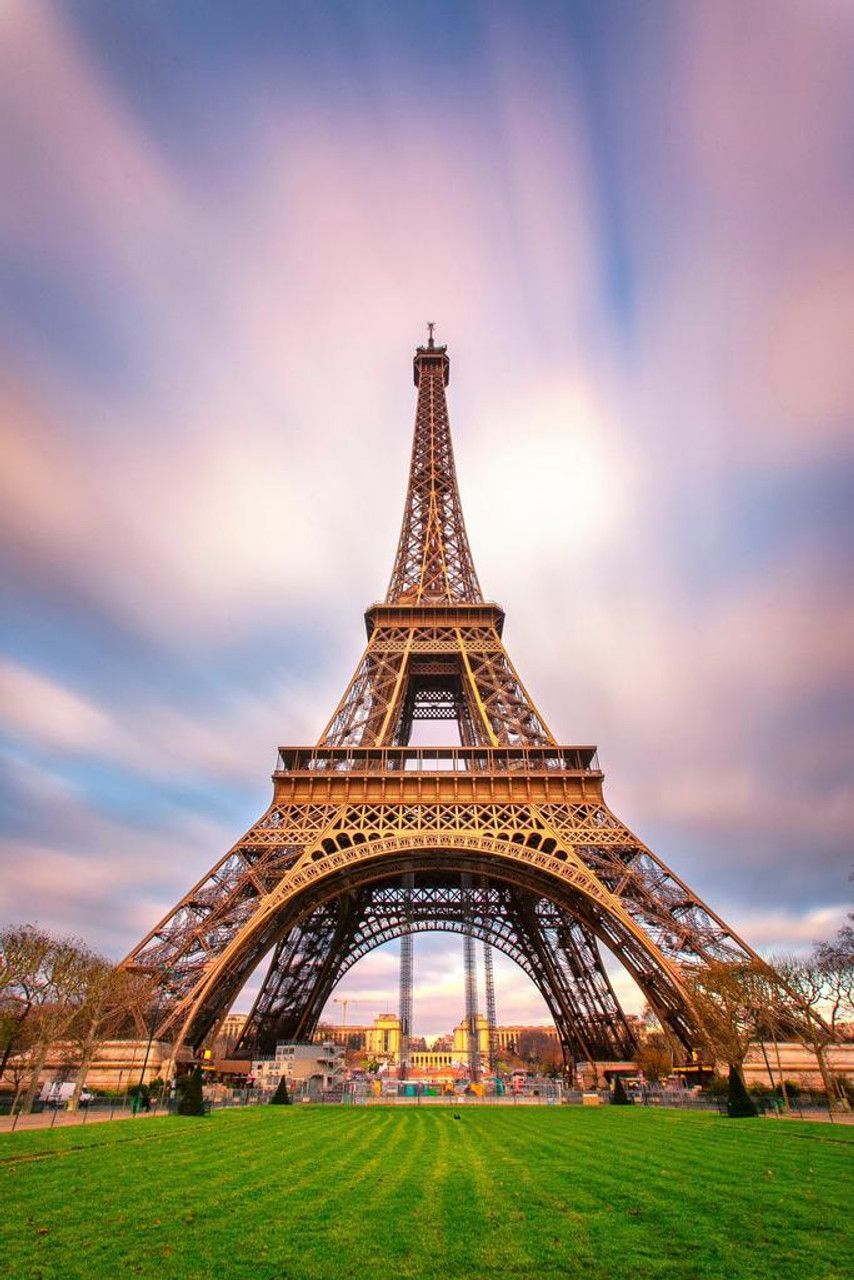 854x1280 Laminated The Eiffel Tower Paris France