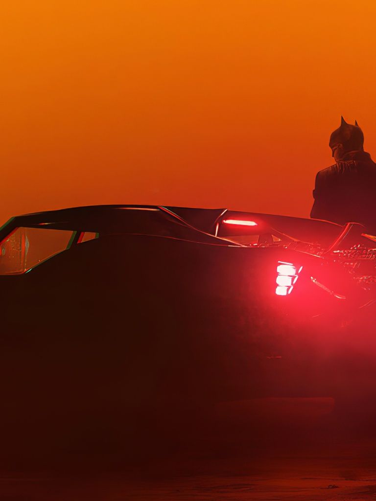 768x1024 Batman Wallpaper 4K, Blade Runner 2049