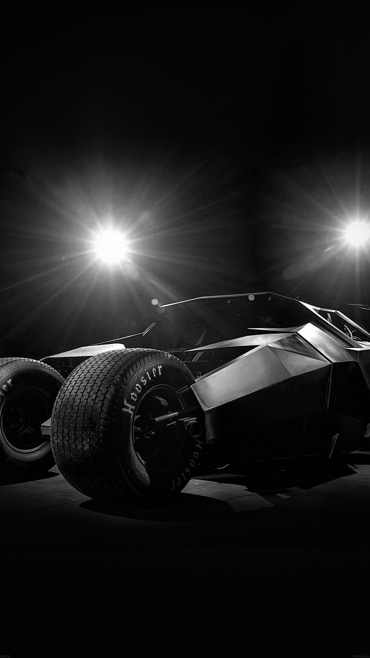 1242x2208 Batman Tumbler Batcar Hero Black