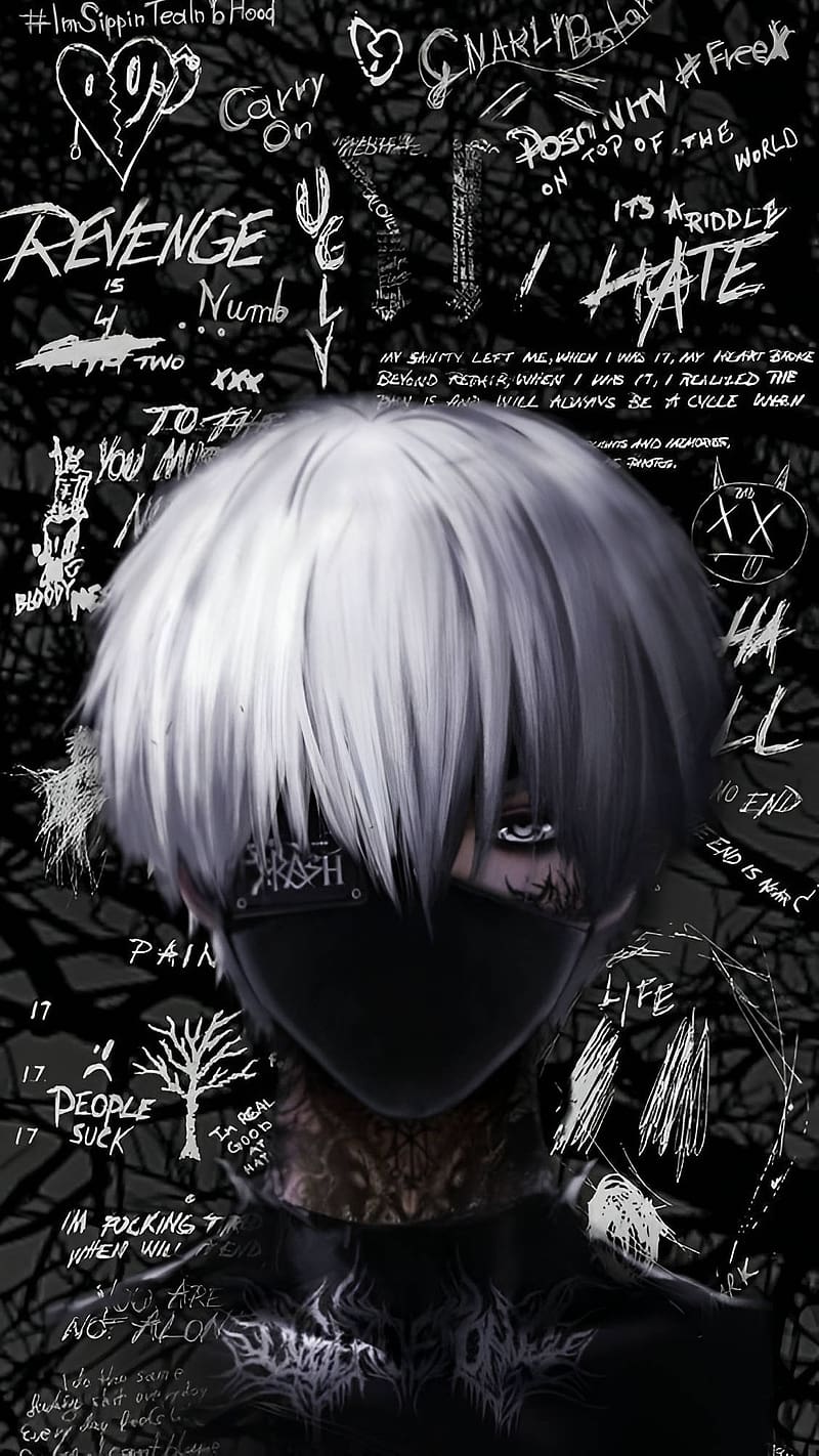 800x1422 Broken Heart Sad Anime Boy, Aesthetic Background, sad anime boy, HD phone wallpaper