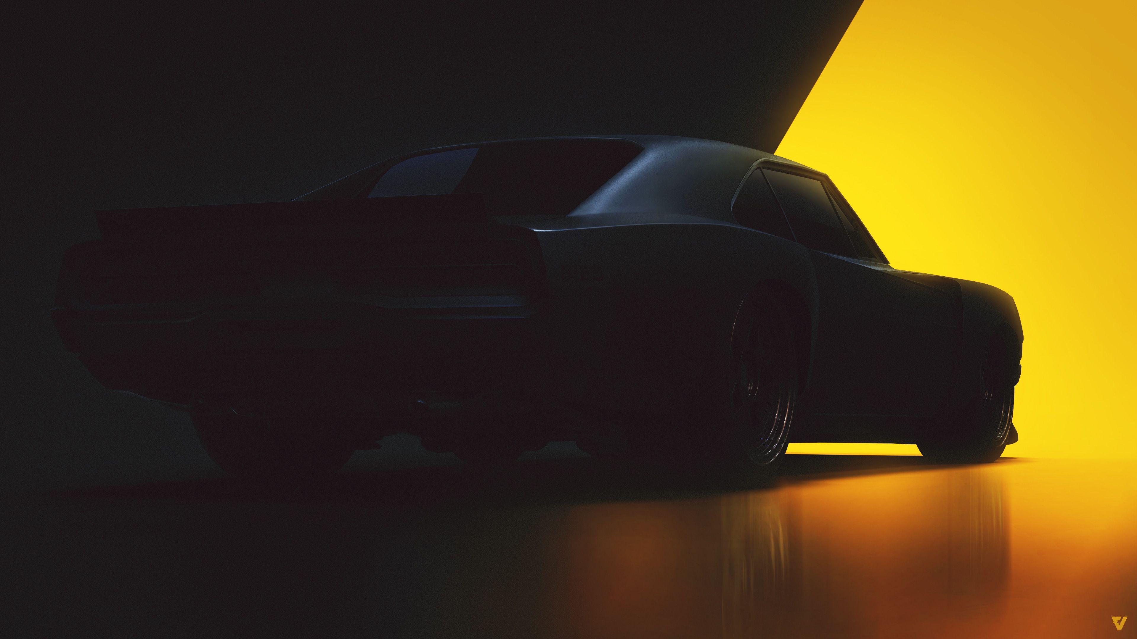 3840x2160 #dodge charger, #cars, #hd, k, #minimalism
