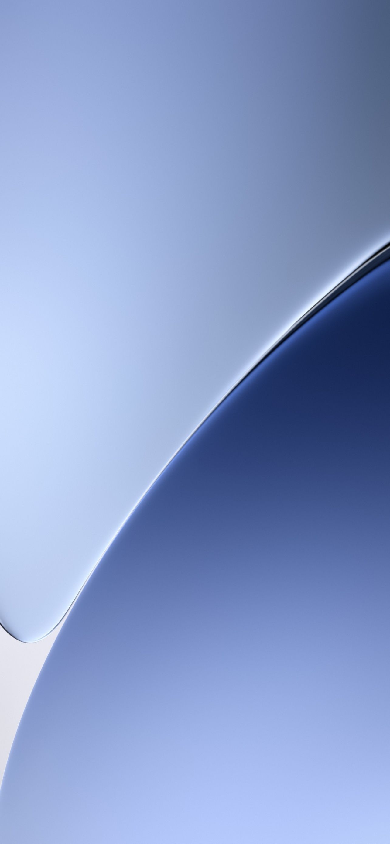 1284x2778 Xiaomi 15 Stock Wallpaper Blue