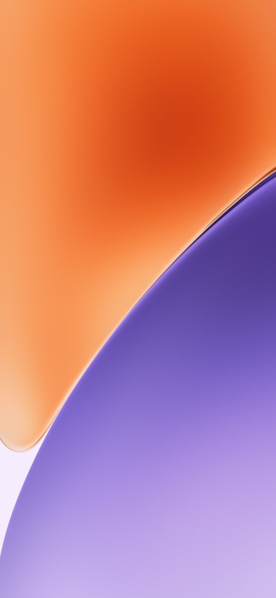 1170x2532 Xiaomi 15 Stock Wallpaper Purple And Orange