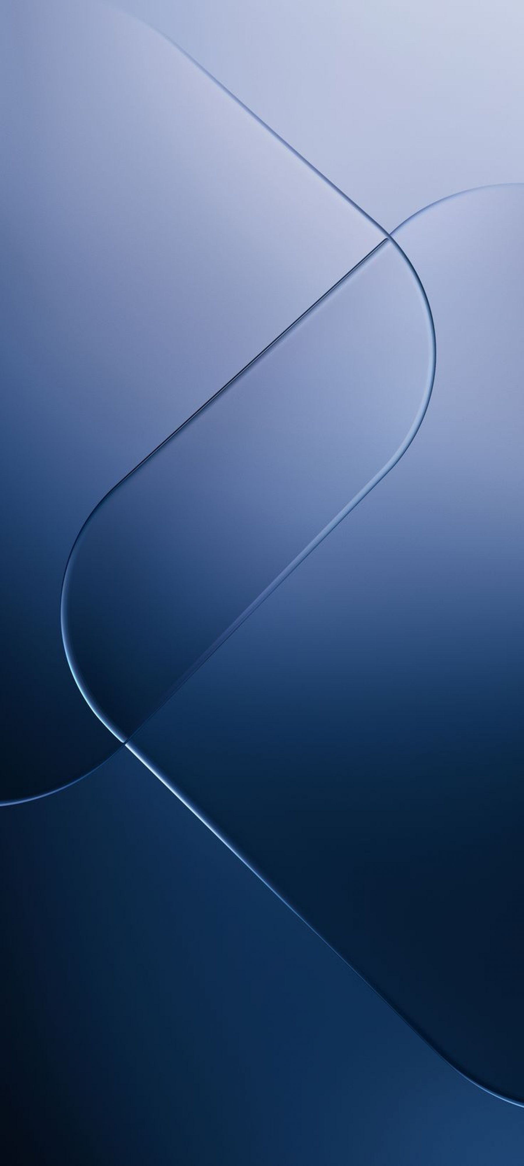 1800x3998 Squares Shapes Glass 3D Dark Blue Xiaomi