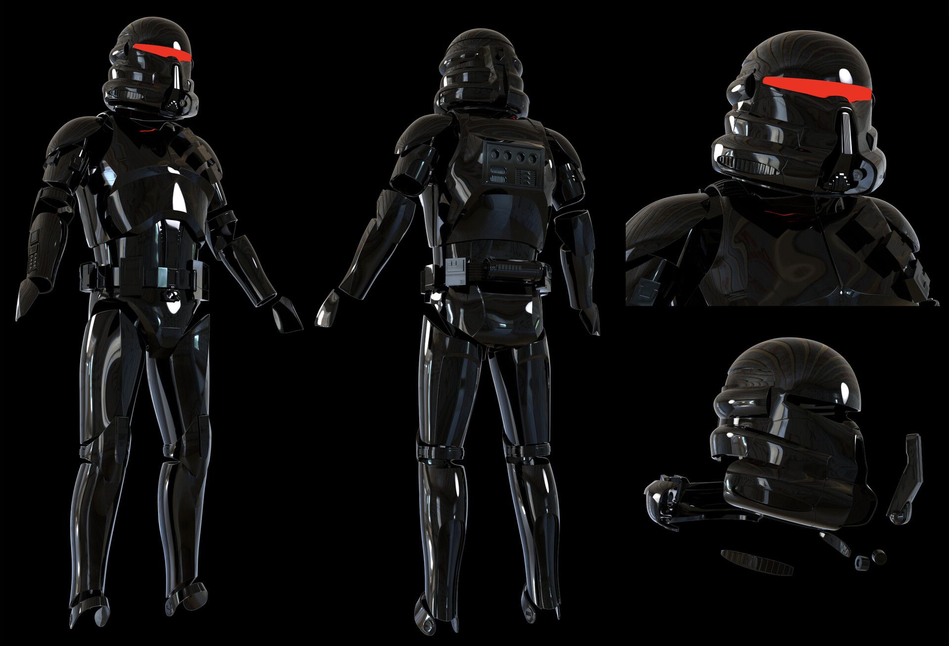 1920x1308 3D printable purge trooper armor