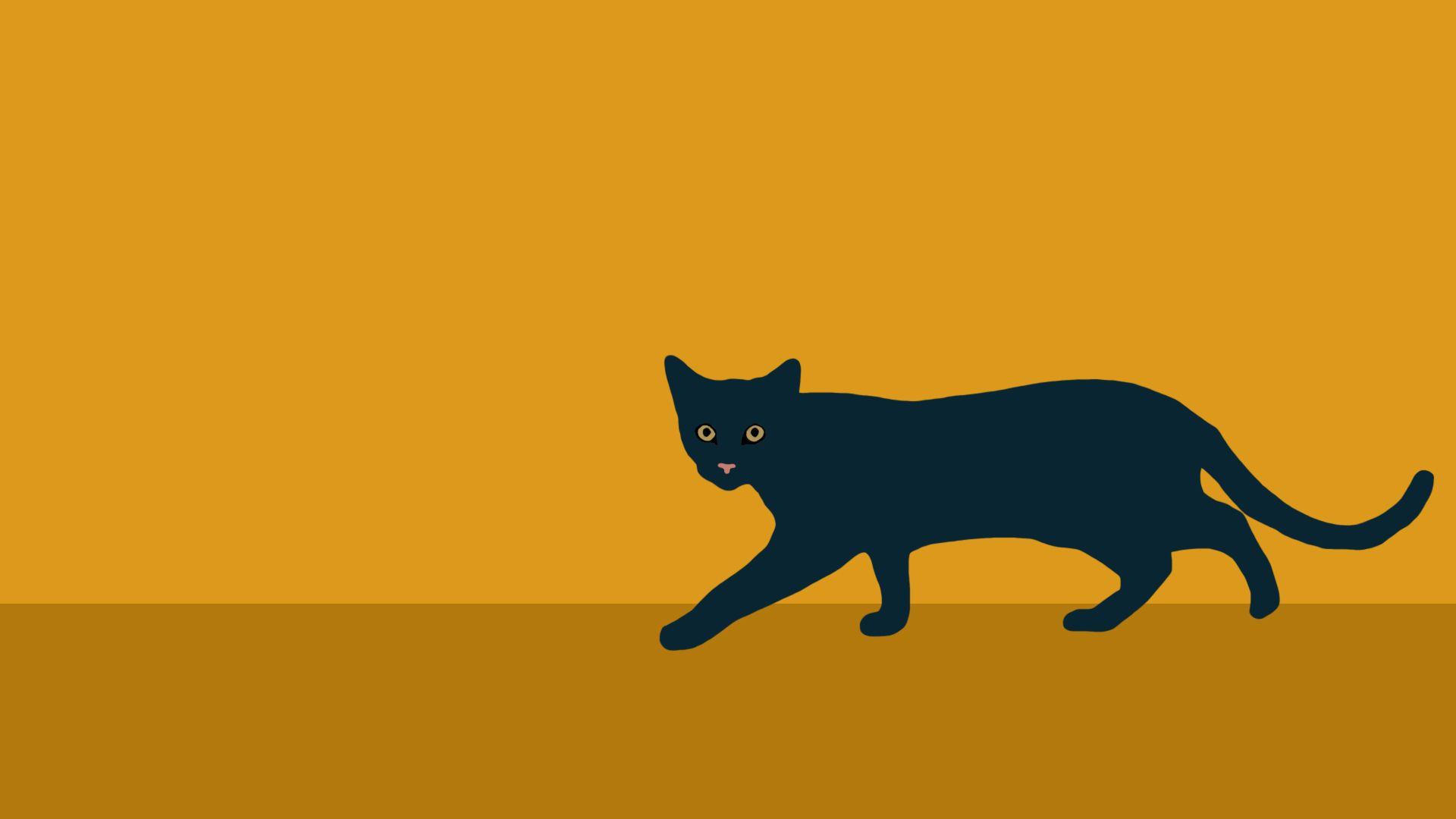 Cat Minimalist Wallpapers - Top Free Cat Minimalist Backgrounds - WallpaperAccess