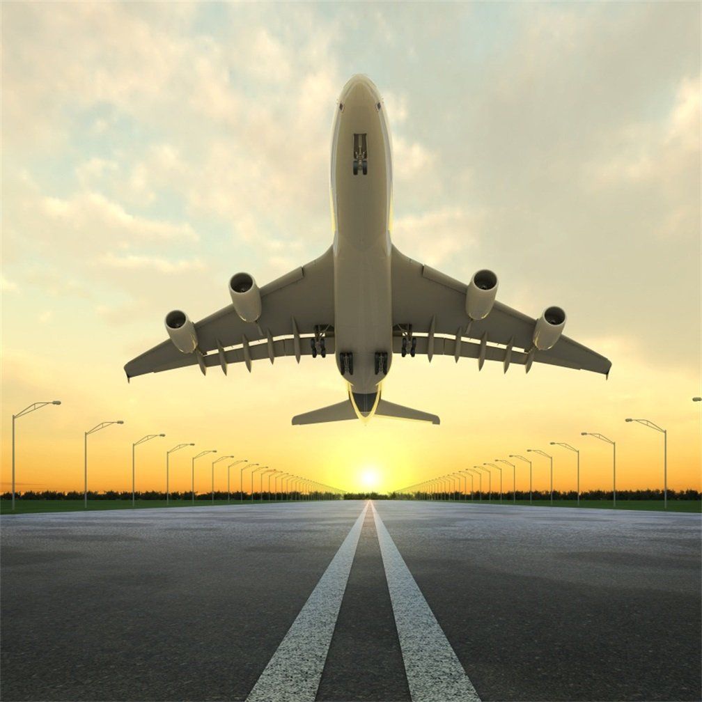 1008x1008 AOFOTO 5x5ft Aircraft Backdrops Plane