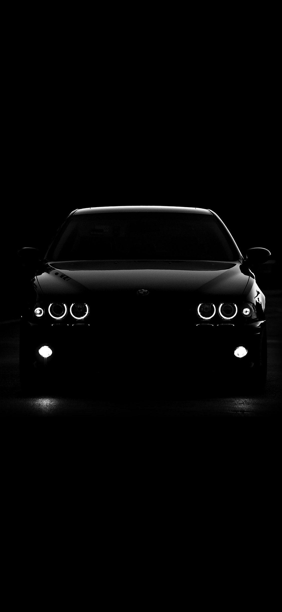 1125x2436 Bmw Car Black Light