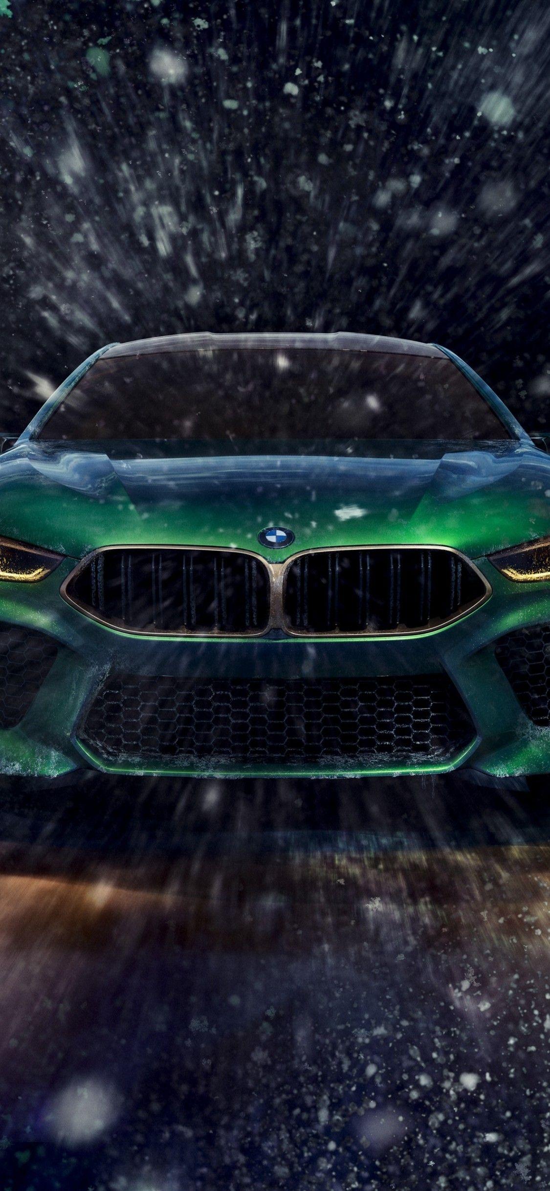 1125x2436 Download 1125x2436 Bmw M8 Gran Coupe, Concept Design, Green