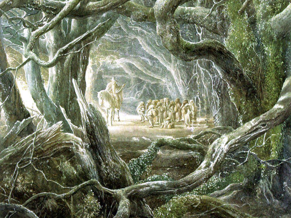 1024x768 Mirkwood and her Archers image Woodland Elves