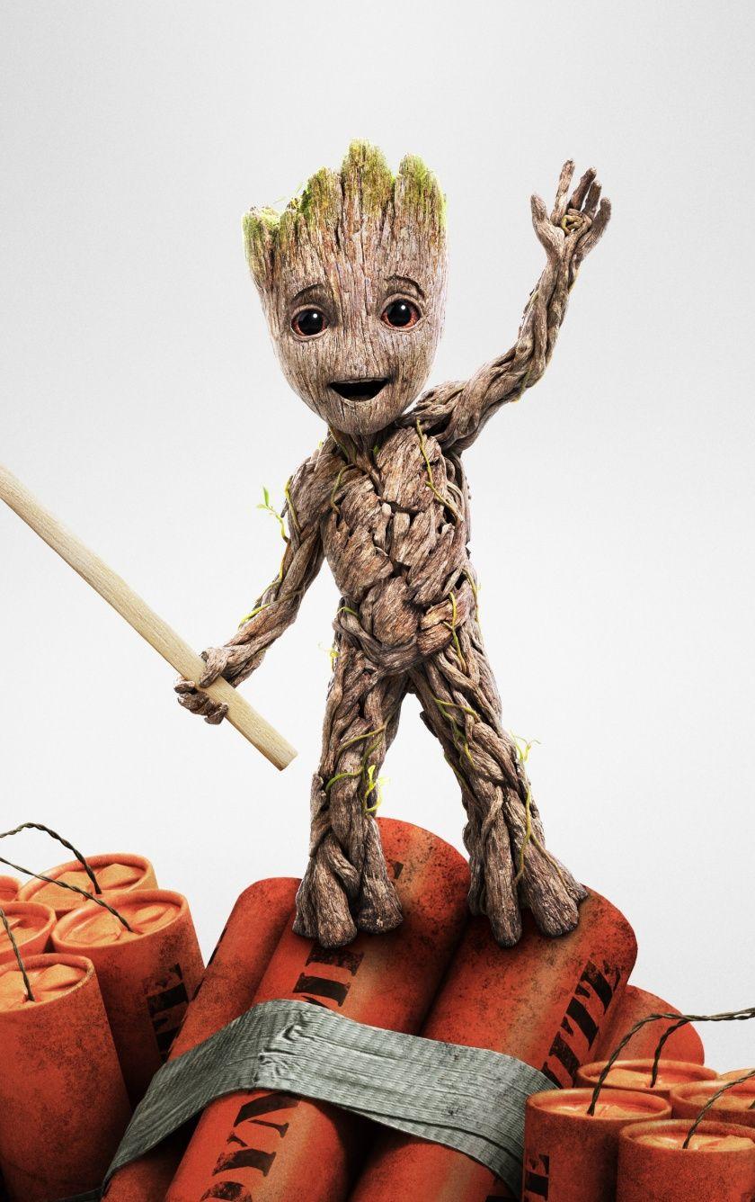 840x1336 Baby Groot, Guardians Of The Galaxy Vol Movie, China