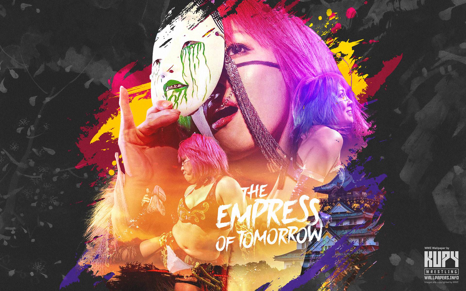 1920x1200 Asuka WWE Wallpaper