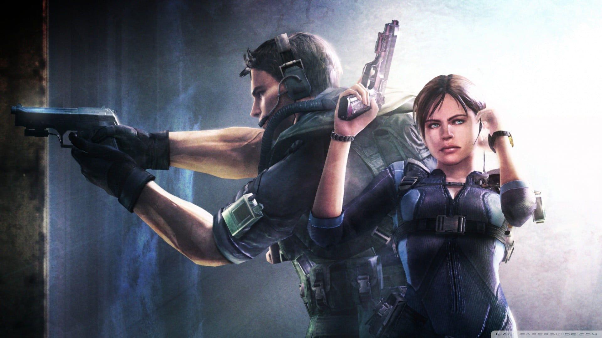 1920x1080 Resident Evil Revelation 1 poser, Jill Valentine, Resident