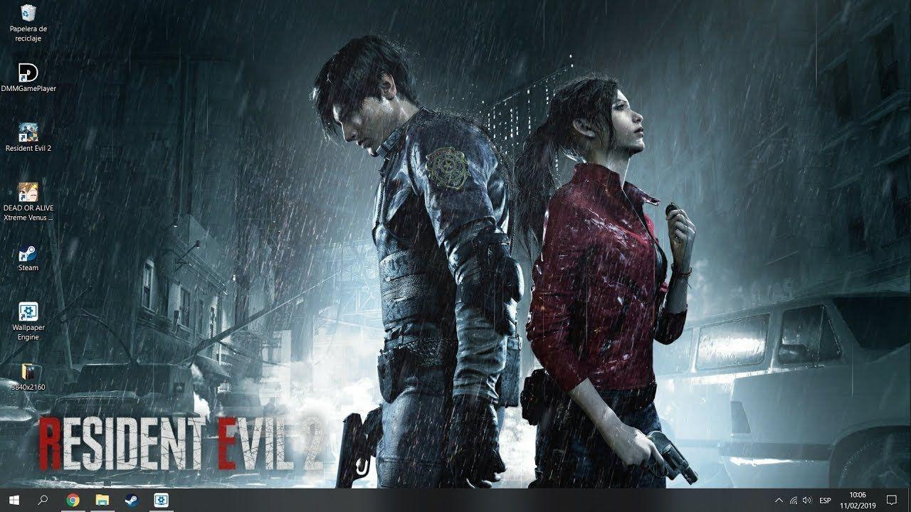 1280x720 RESIDENT EVIL 2 / Wallpaper Engine Steam / Download