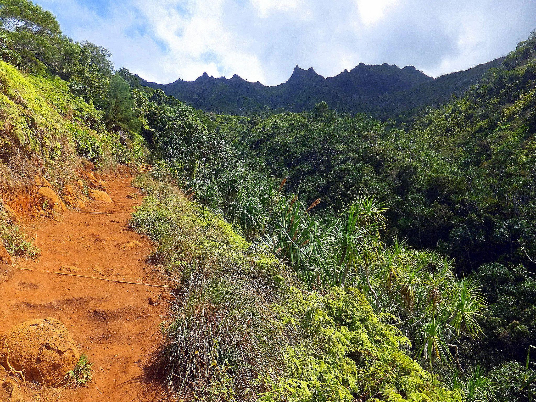 2048x1536 Hawaii Hike Wallpaper Hike In Hawaii iPhone X Wallpaper