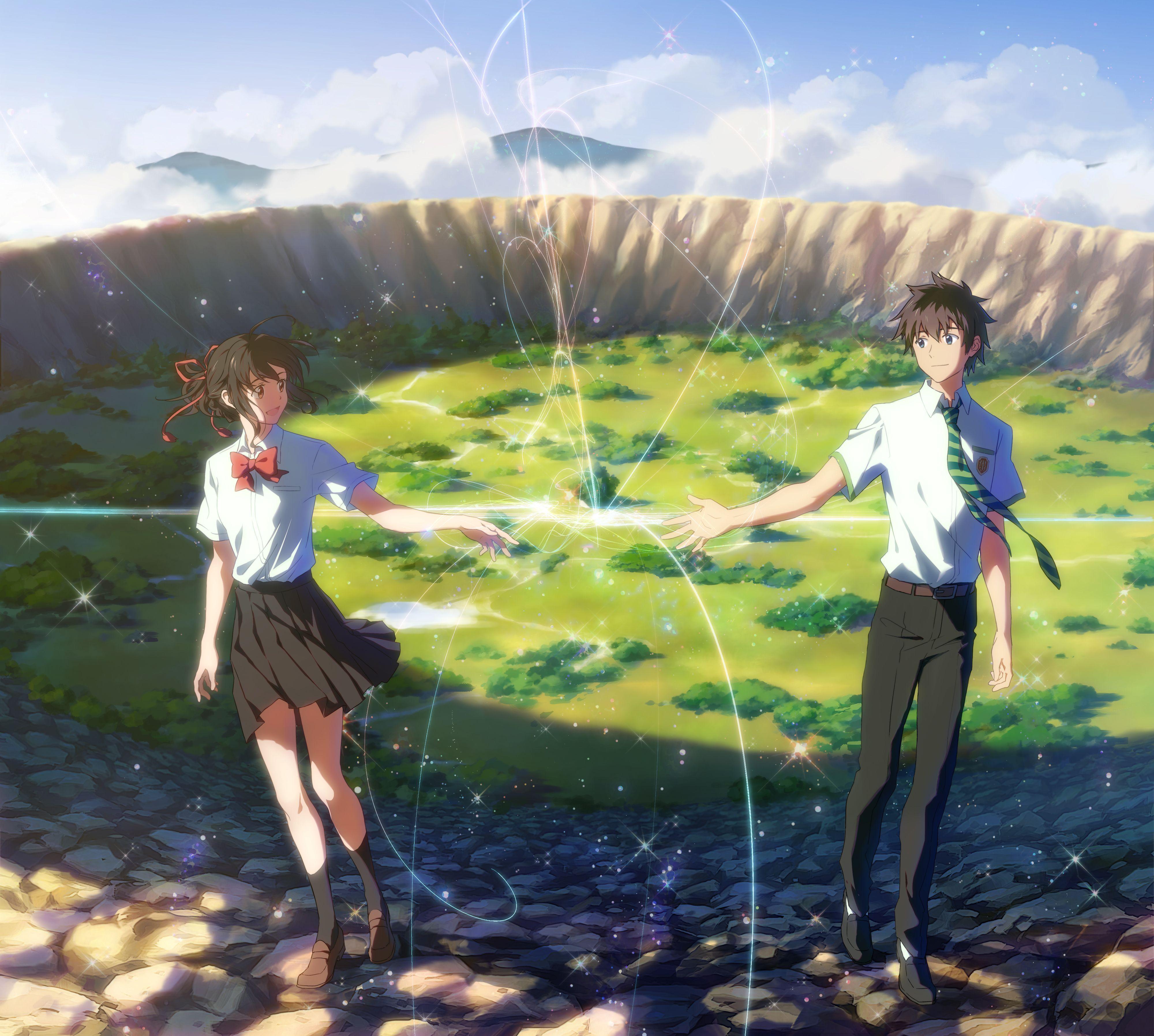 4000x3590 Kimi No Na Wa, Anime, Miyamizu Mitsuha, Your Name