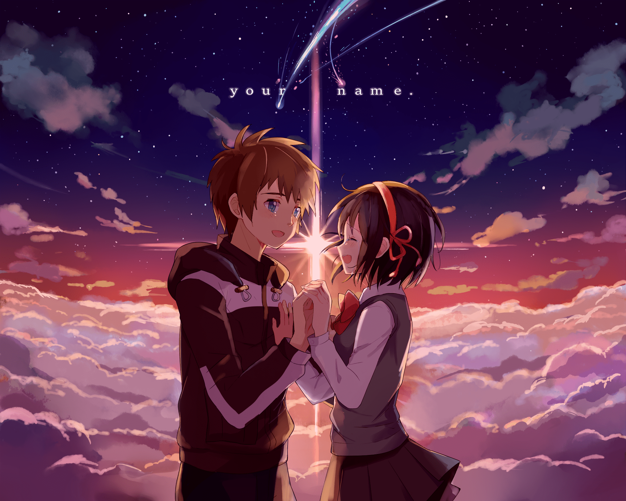 2000x1600 Your Name Anime Wallpaper Name Mitsuha And Taki, HD