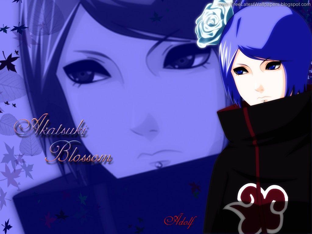 1024x768 Naruto Wallpaper: Konan