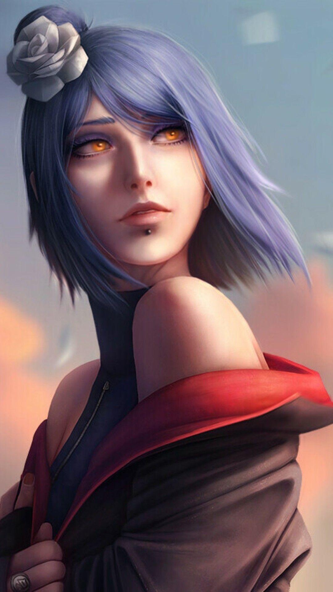 1080x1920 Konan Wallpaper. Naruto shippuden sasuke, Akatsuki, Naruto