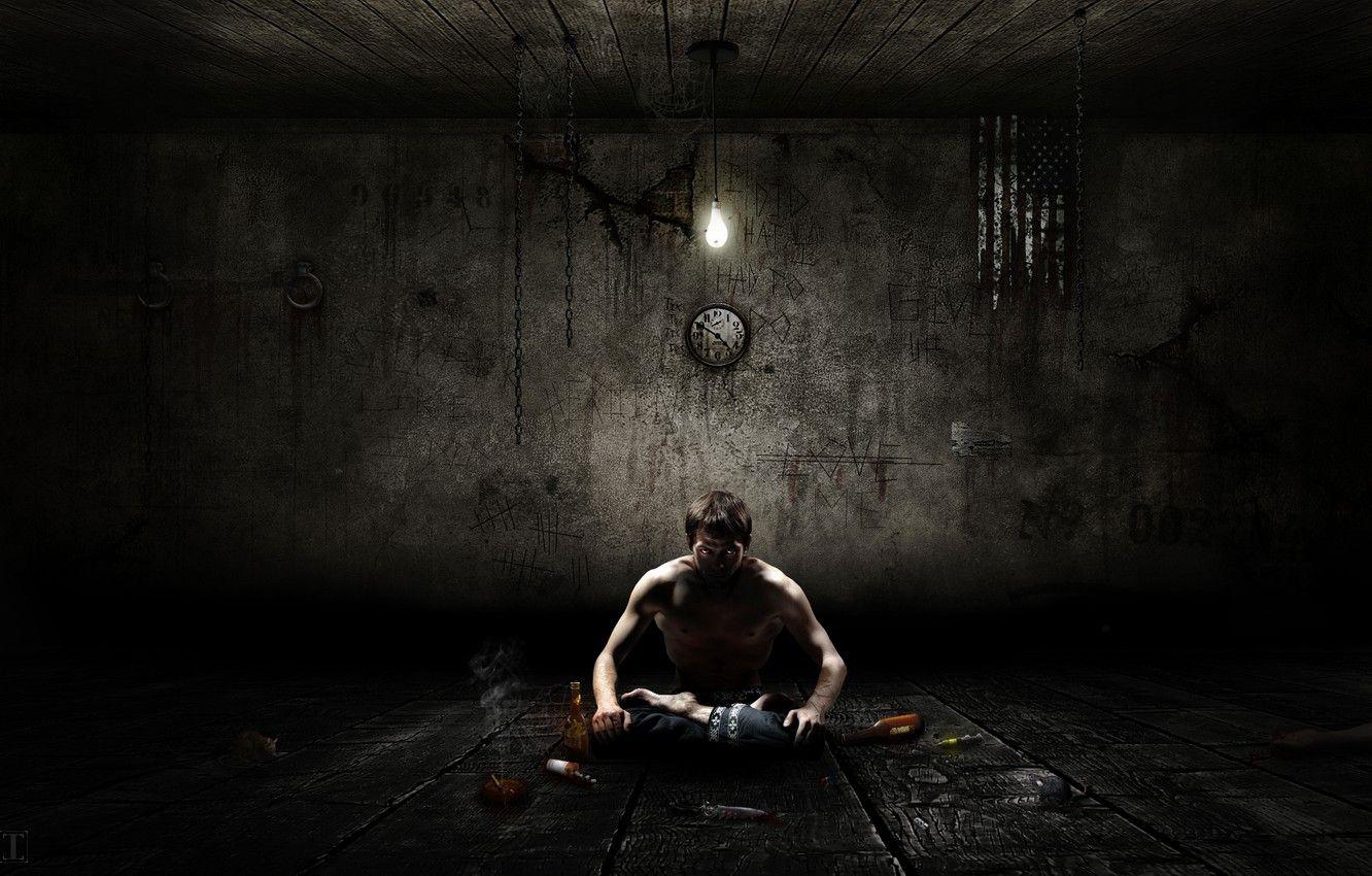 1332x850 Wallpaper darkness, people, Loneliness image for desktop