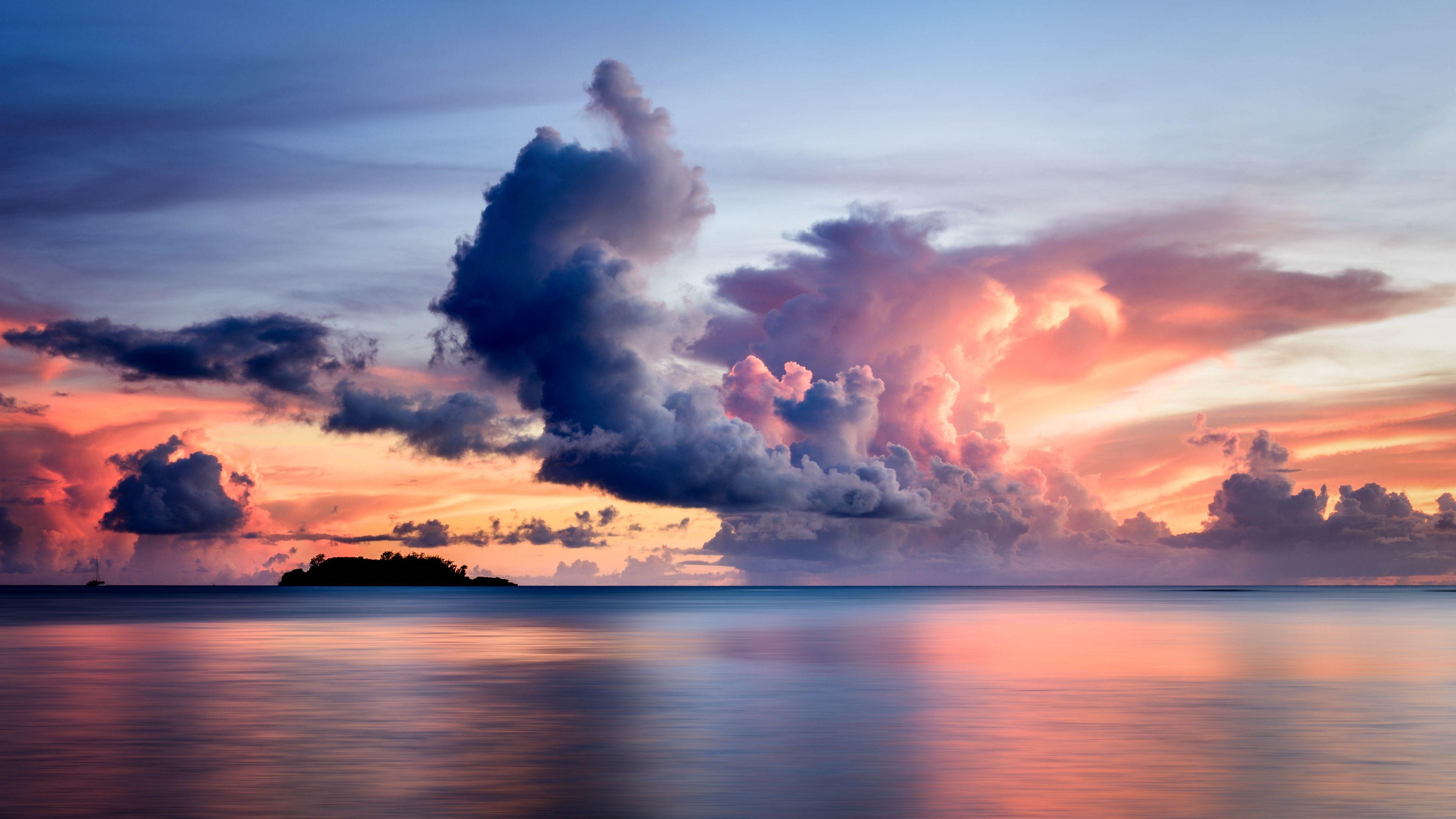 Sunset Clouds Desktop Wallpapers Top Free Sunset Clouds Desktop Backgrounds Wallpaperaccess