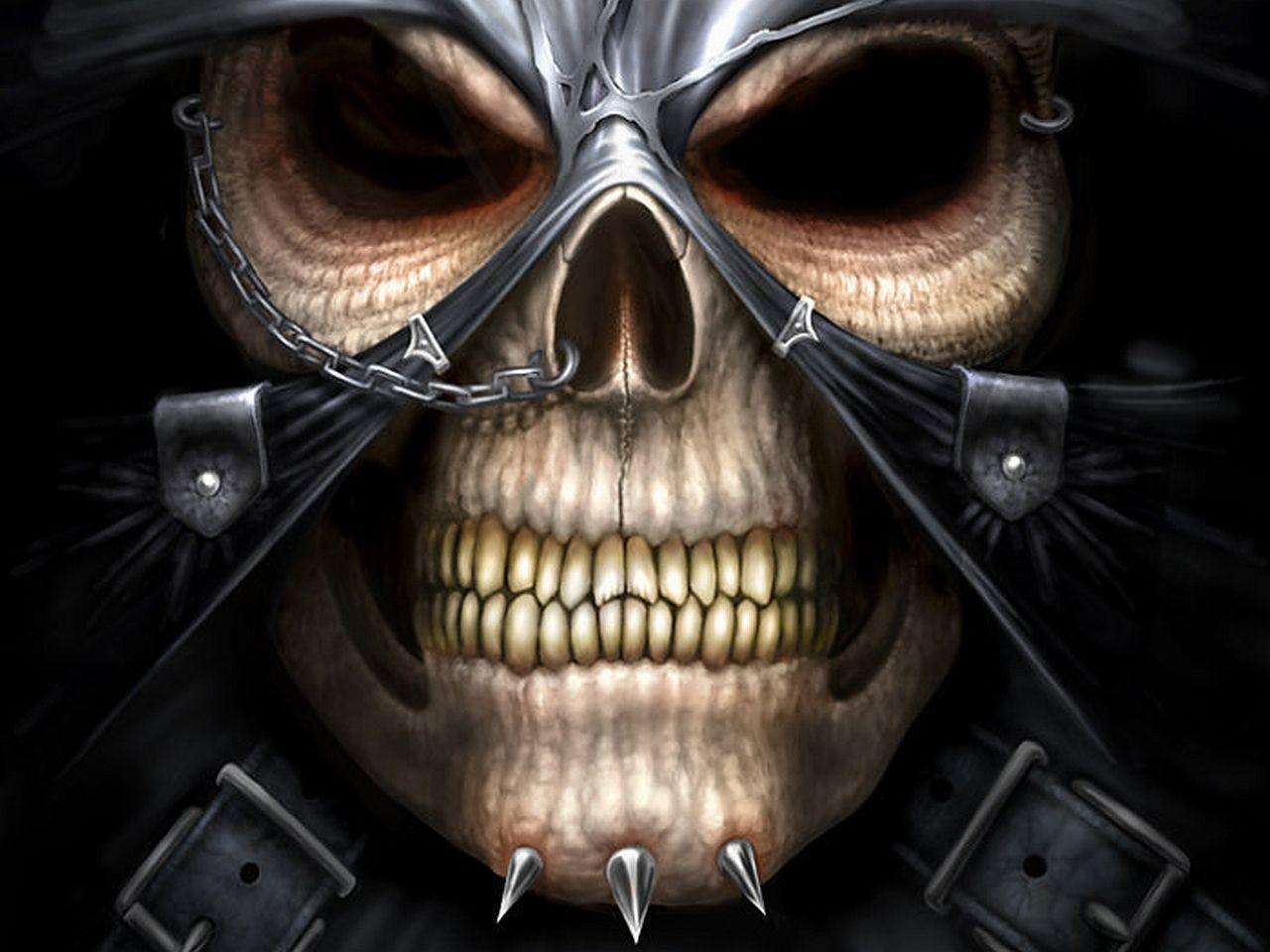 Evil Skull Wallpapers - Top Free Evil Skull Backgrounds - WallpaperAccess