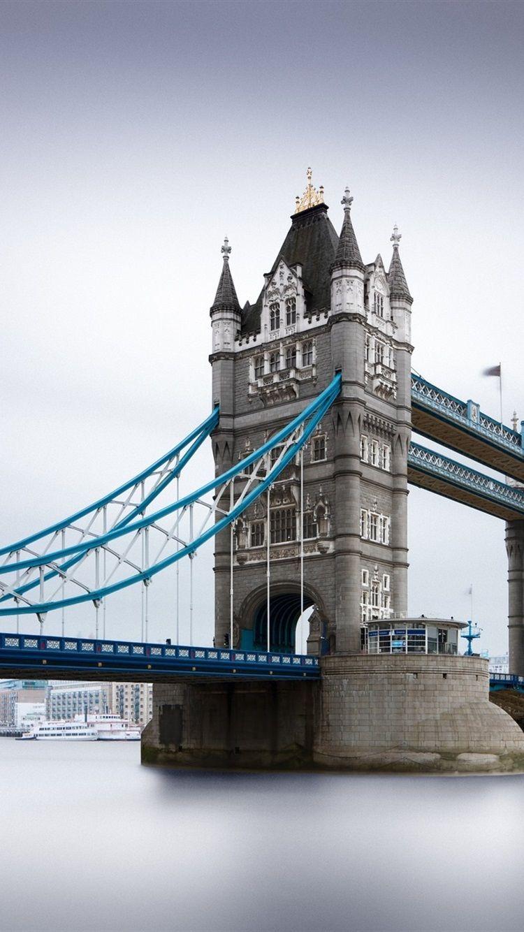 750x1334 Tower Bridge, River, London, UK 750x1334 IPhone 8 7 6 6S