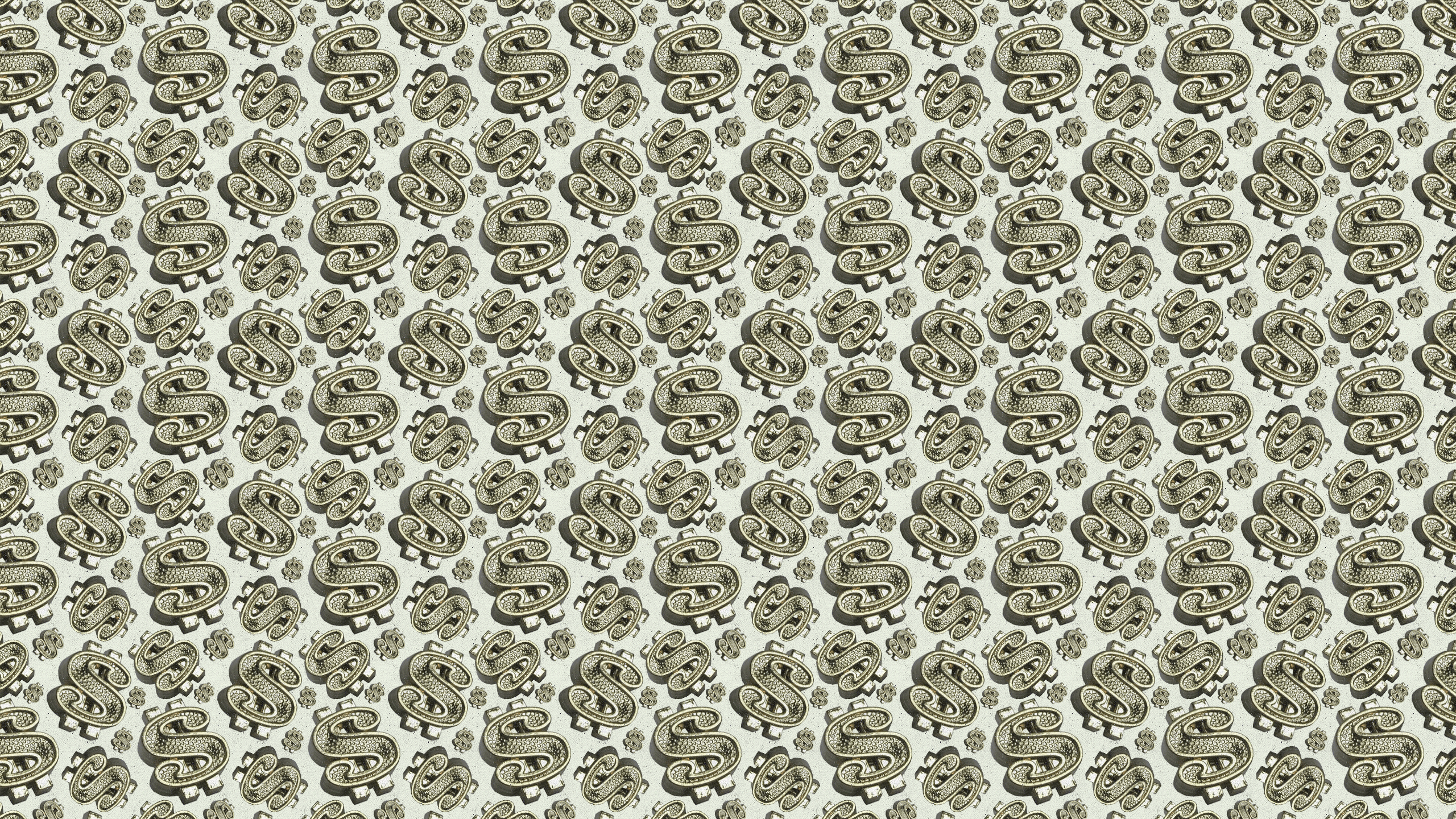 2560x1440 Bling Dollar Desktop Wallpaper