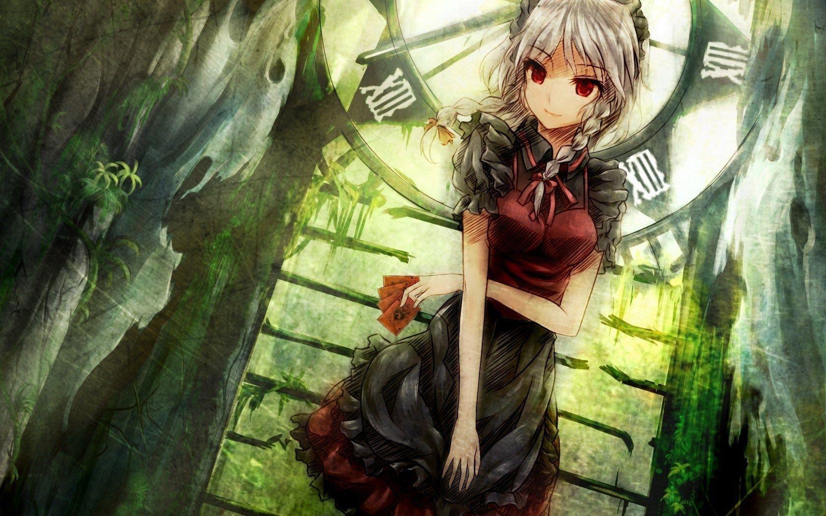 1680x1050 Beautiful Girl Art Anime wallpaperx1050